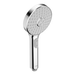 Hansa Handbrause HANSAACTIVEJET 3-str., d 120mm, Anti-Kalk, hellg./chr.