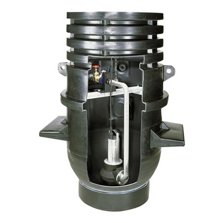 Wilo Schachtpumpstation DrainLift WS 1100 E/TP 80, PRO V06, mit Behälter