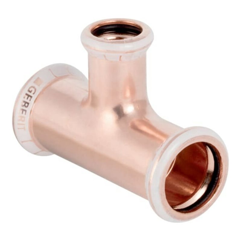 Geberit T-Stück Mapress d 42x15x42mm, reduziert, Kupfer