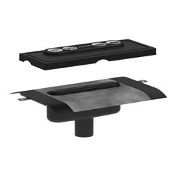 hansgrohe Ablaufgehäuse f vert Install., Grundk. für Duschrinne