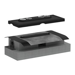 hansgrohe Ablaufgehäuse f fl. Install., Grundk. für Duschrinne