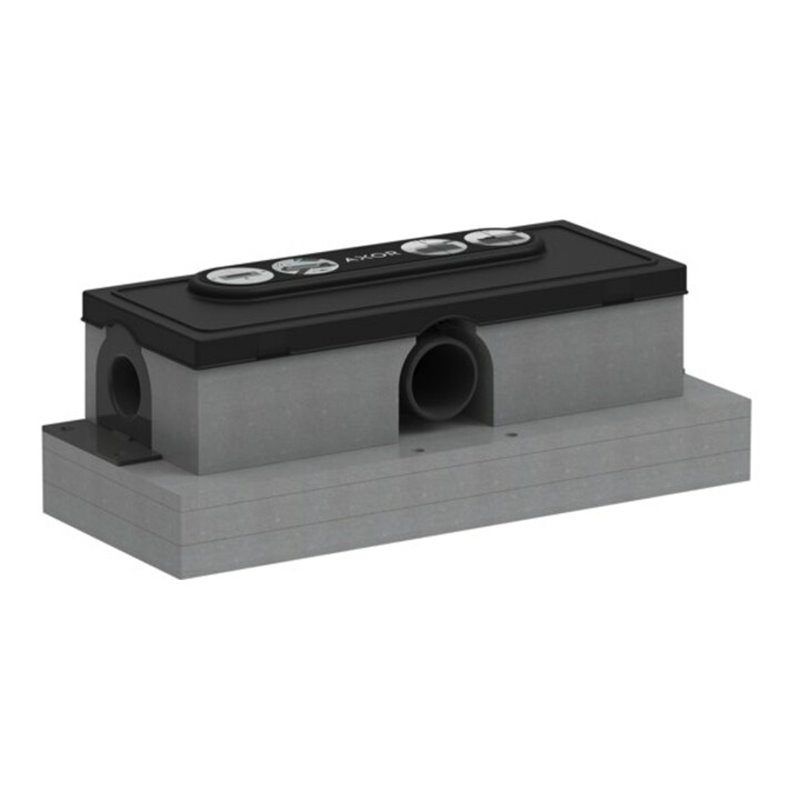 hansgrohe Ablaufgehäuse f Standardinst., Grundk. für Duschrinne