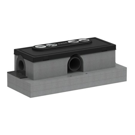 hansgrohe Ablaufgehäuse f Standardinst., Grundk. für Duschrinne