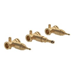 V&B V&B Univ.-Einbaukörper Loop& Friends für Dreiloch-Waschtischarmatur, Messing