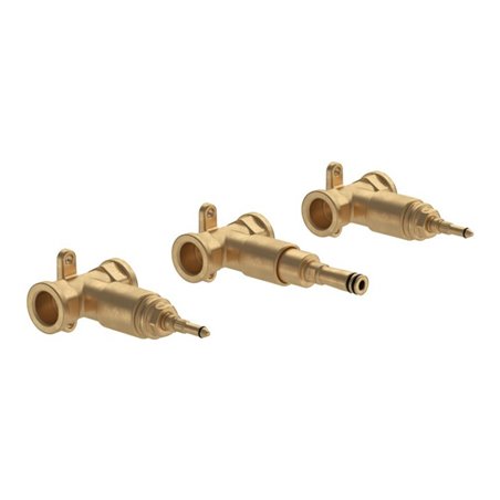 V&B V&B Univ.-Einbaukörper Loop& Friends für Dreiloch-Waschtischarmatur, Messing