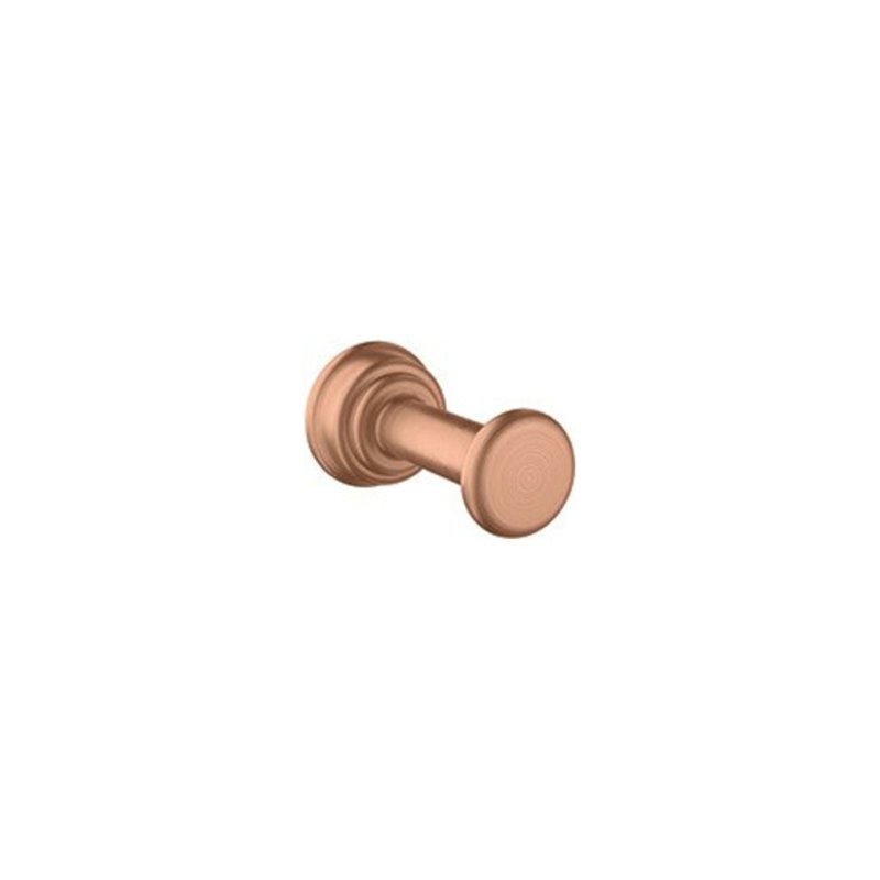 hansgrohe Handtuchhaken Axor Montreux Metall, Wandmontage, brushed red gold