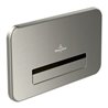 V&B WC-Betätigungsplatte ViConnect 200M 26,9x16,1x1,3cm, elektronisch, Edelstahl