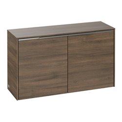 V&B Sideboard Subway 3.0 72,8x42,3x25,6cm, Gr. Alu gl, Ariz. oak