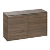 V&B Sideboard Subway 3.0 72,8x42,3x25,6cm, Gr. Alu gl, Ariz. oak