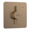 hansgrohe Mischer DuoTurn Q UP, für 1 Verbraucher, brushed bronze