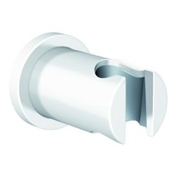 Grohe Handbrausehalter Rainshower n. verstellb., runde Rosette, moon white