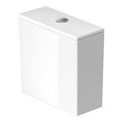 Duravit Spülkasten DuraStyle 39x17cm, 6/3 l, Anschl. unt links, weiß
