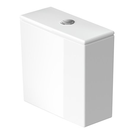 Duravit Spülkasten DuraStyle 39x17cm, 6/3 l, Anschl. unt links, weiß