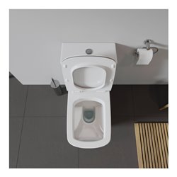 Duravit Spülkasten DuraStyle 39x17cm, 6/3 l, Anschl. unt links, weiß