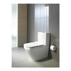 Duravit Spülkasten DuraStyle 39x17cm, 6/3 l, Anschl. unt links, weiß