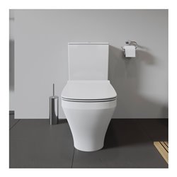 Duravit Spülkasten DuraStyle 39x17cm, 6/3 l, Anschl. unt links, weiß