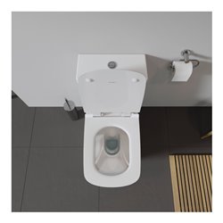 Duravit Spülkasten DuraStyle 39x17cm, 6/3 l, Anschl. unt links, weiß