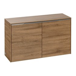 V&B Sideboard Subway 3.0 72,8x42,3x25,6cm, Gr. Alu gl, kansas oak