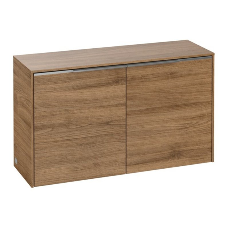 V&B Sideboard Subway 3.0 72,8x42,3x25,6cm, Gr. Alu gl, kansas oak