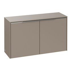 V&B Sideboard Subway 3.0 72,8x42,3x25,6cm, Gr. Alu gl, taupe