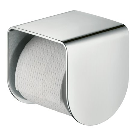 hansgrohe Papierrollenhalter Axor mit Ablage, brushed bronze