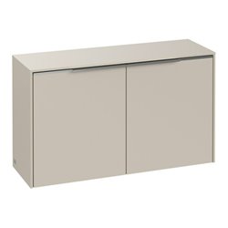V&B Sideboard Subway 3.0 72,8x42,3x25,6cm, Gr. Alu gl, cashm grey