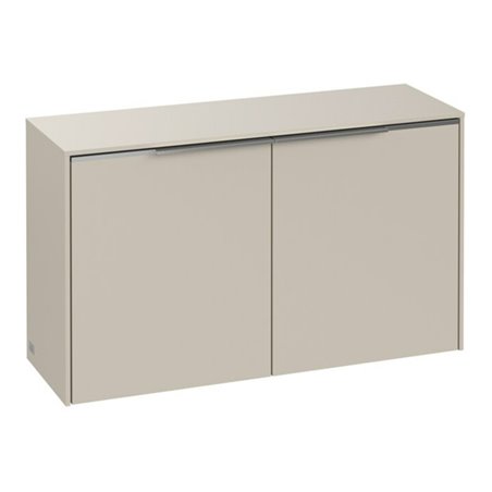 V&B Sideboard Subway 3.0 72,8x42,3x25,6cm, Gr. Alu gl, cashm grey