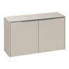 V&B Sideboard Subway 3.0 72,8x42,3x25,6cm, Gr. Alu gl, cashm grey