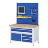 Rau Werkbank 8931A2, H840-1040mm, höhenverstellbar, 7x Schublade-TA