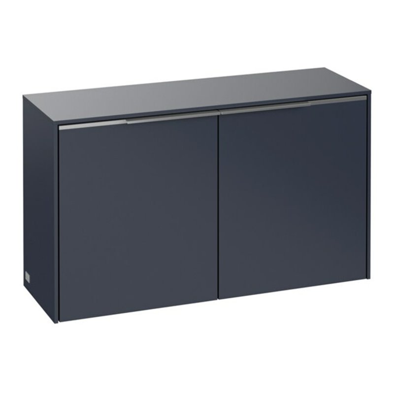 V&B Sideboard Subway 3.0 72,8x42,3x25,6cm, Gr. Alu gl, Mar blue