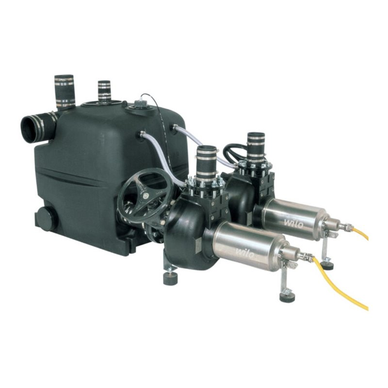 Wilo Abwasserhebeanlage DrainLift XXL 840-2/2, 1 kW, 400 l, DN 80