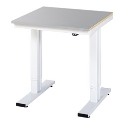 Rau Werktisch, H720-1120mm, elektrisch höhenverstellbar, ES-Platte-28 mm