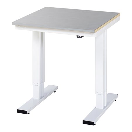 Rau Werktisch, H720-1120mm, elektrisch höhenverstellbar, ES-Platte-28 mm