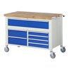 Rau Fahrbare Werkbank 8921, H880mm, 7x Schublade-TA