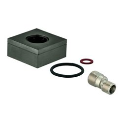 Grohe S-Anschluss 47824 hard graphite gebürstet