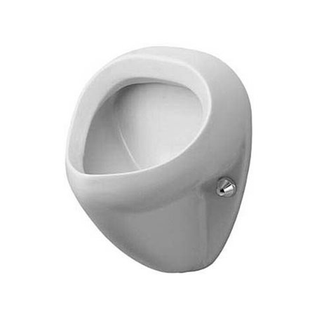 Duravit Absaug-Urinal Bill 36x35cm, Zulauf von hinten, weiß