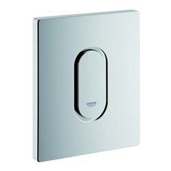 Grohe Abdeckplatte Arena Cosmopolitan chrom, manuelle Auslösung für Urinal