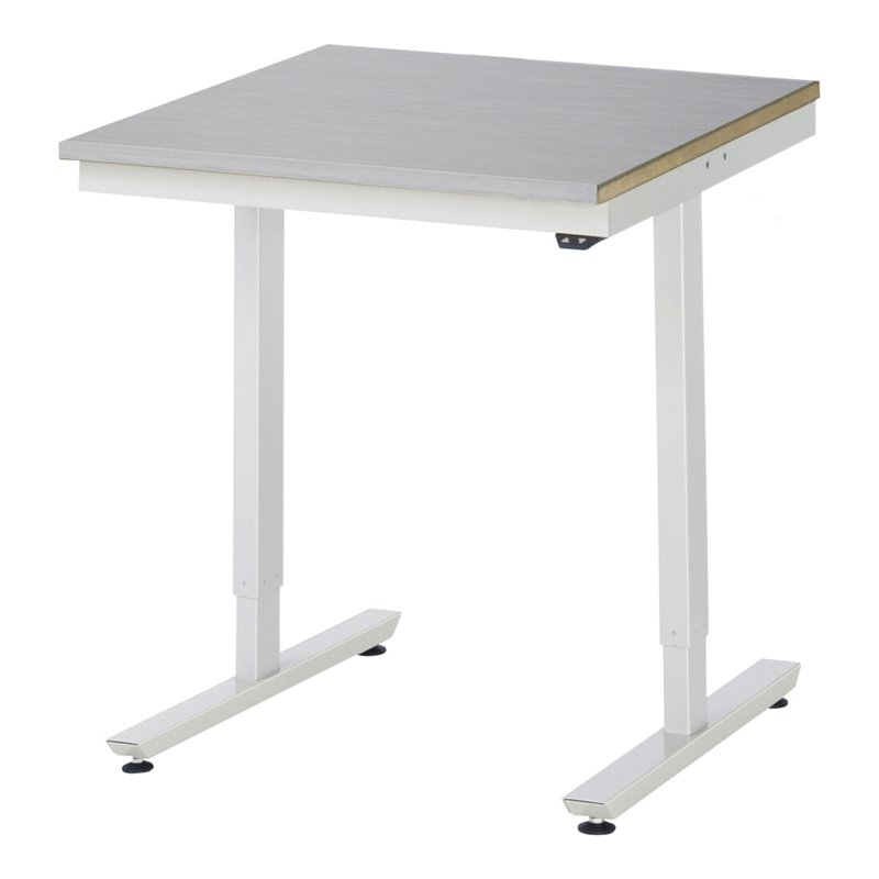 Rau Arbeitstisch, H720-1120mm, elektrisch höhenverstellbar, ES-Platte-28 mm