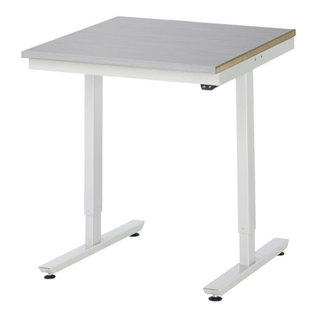 Rau Arbeitstisch, H720-1120mm, elektrisch höhenverstellbar, ES-Platte-28 mm