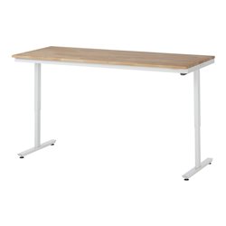Rau Arbeitstisch, H720-1120mm, elektrisch höhenverstellbar, ES-Platte-28 mm