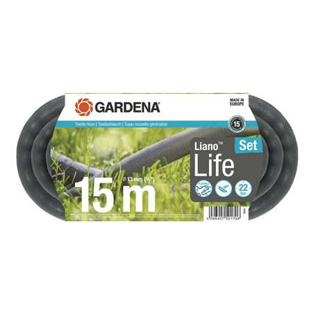 Gardena Textilschlauch Liano™ Life, Set