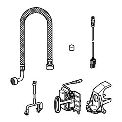 Grohe Installationsset Rapid SL für automatische Spülung und Vorspülung