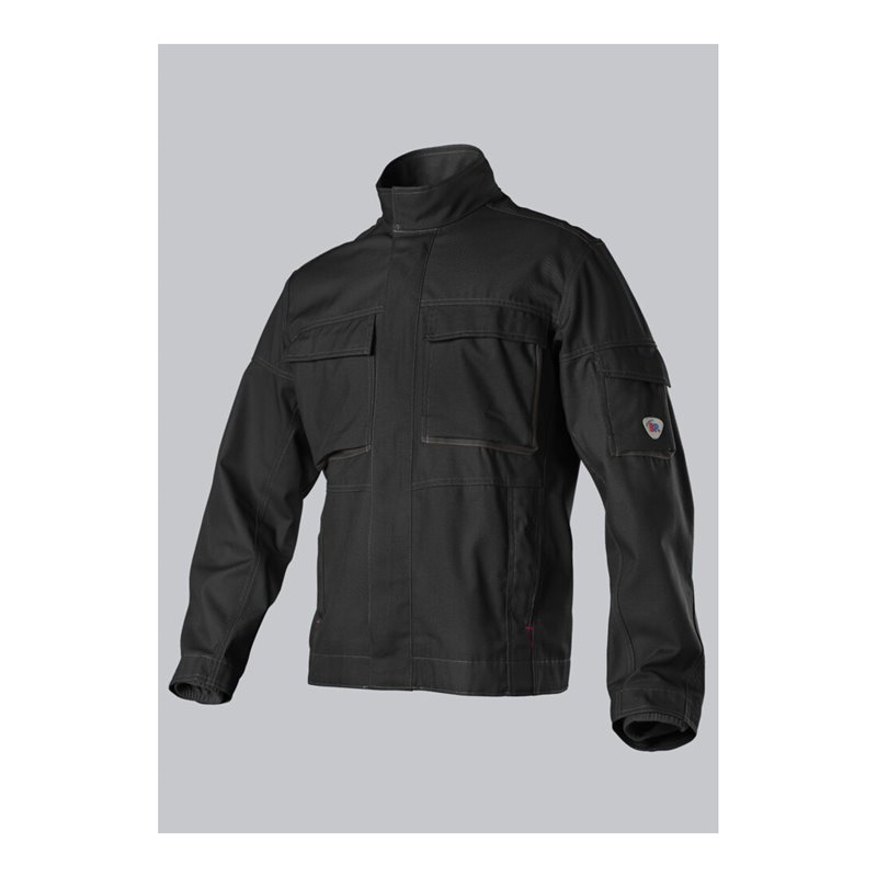 BP® Komfort-Arbeitsjacke mit Stretcheinsätzen, schwarz