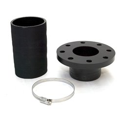 Wilo Flanschstutzen DN 150, mit Schlauch, Schlauchschellen