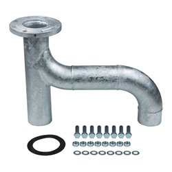 Wilo Hosenrohr DN 100, für XXL 1040, Stahl verzinkt