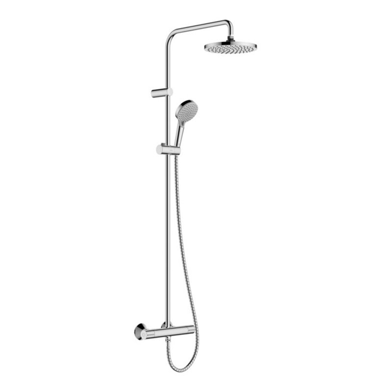 hansgrohe S-Pipe 200 Vernis Blend EcoSm. m Brausethermostat, 1jet, 8,7 l/min, chrom