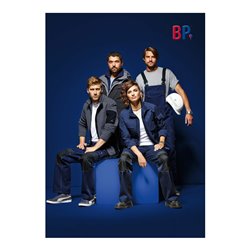 BP® Komfort-Arbeitsjacke mit Stretcheinsätzen, nachtblau/anthrazit