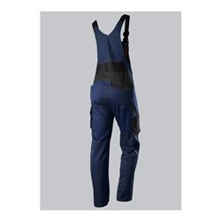 BP® Latzhose mit Kniepolstertaschen, nachtblau/schwarz