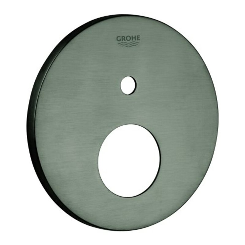 Grohe Rosette 48429 rund für EHM-FMS mit 2-Wege Umst. hard graphite gebürstet