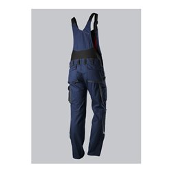 BP® Komfort-Latzhose mit Reflexelementen und Kniepolstertaschen, nachtblau